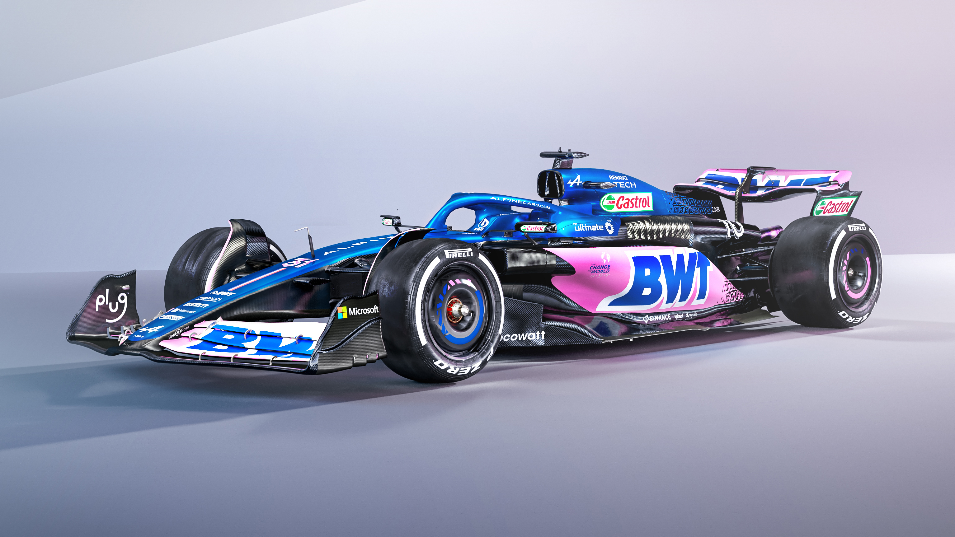 Alpine A523 BWT モナコGP 2023 New Alpine A523 completes F1 launch season | Top Gear